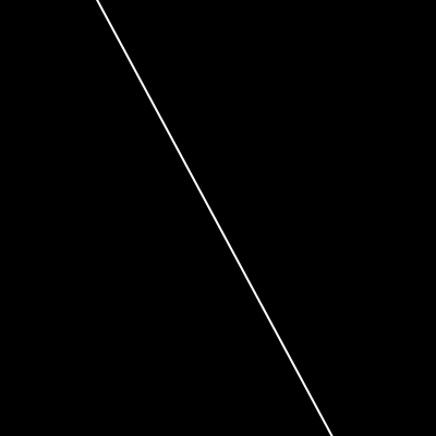 Original image with straight lines